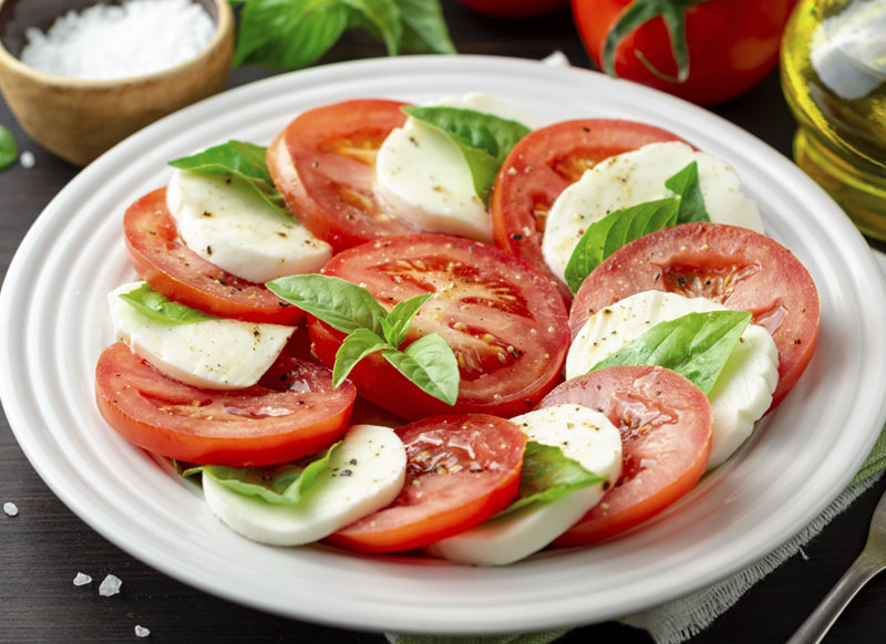 Tomate Mozarella Salat
