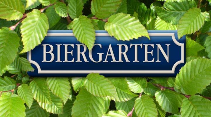 Unser Biergarten ist eröffnet